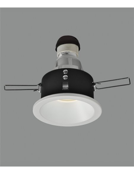 Foco Nork - ACB - Downlight Empotrable Blanco 8.5 cm