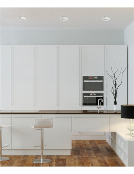Foco Apex - ACB - Downlight Empotrable Blanco 10.5 cm