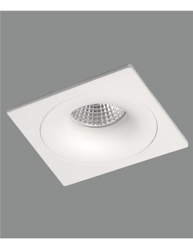 Foco Downlight Waka 1 - ACB - Empotrable de techo blanco