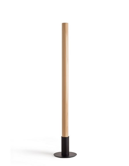 Lámpara de pie Estela - LZF Lamps - Diseño elegante de chapa de madera, Regulable