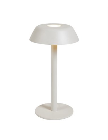 Lámpara de mesa Sarria L – Luxcambra – Diseño moderno en blanco