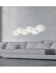 Aplique de pared exagonal Bora Bora - Mantra