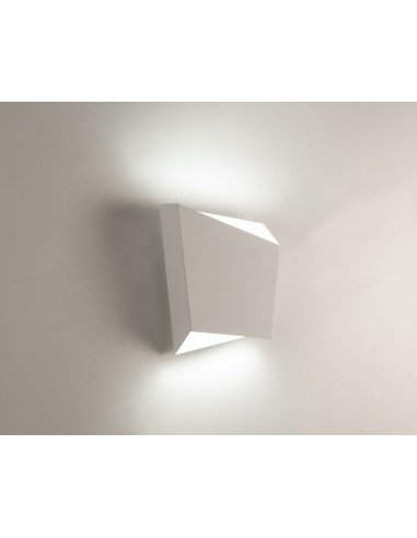 Aplique de pared blanco Asimetric -...