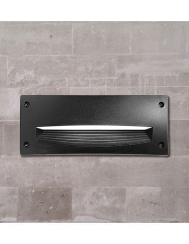Empotrable de pared negro Devon -...