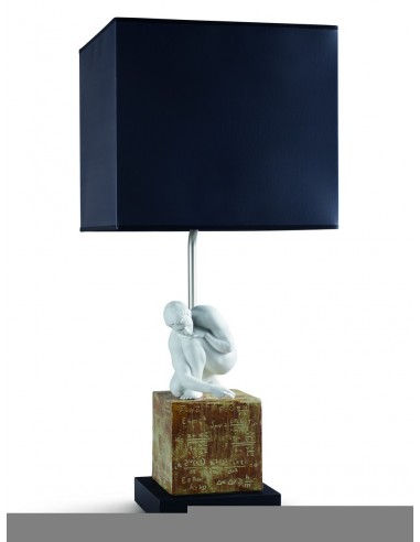 Lámpara de mesa de porcelana –...