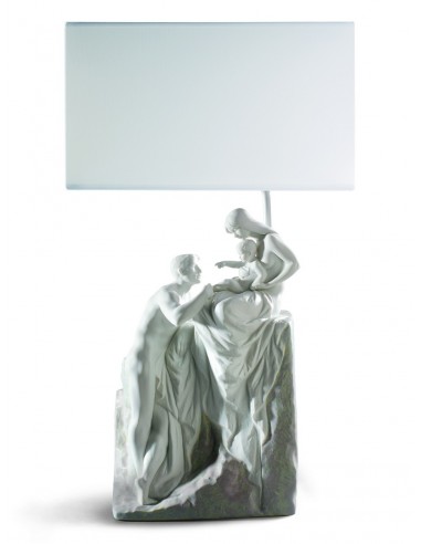 Lámpara de mesa de porcelana –...