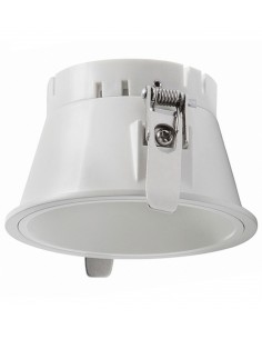 White finished recessed...