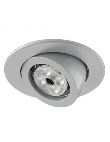 White finished aluminum recessed...