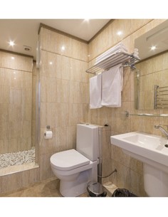 White finished steel...