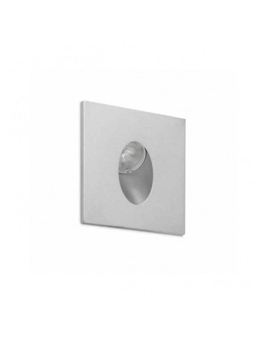 Ligur square wall-recessed light -...
