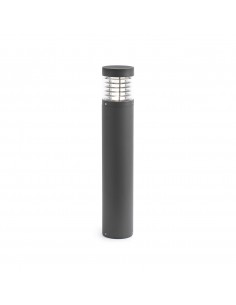 Giza outdoor light - Faro - Bollard and pedestal light in dark grey finish