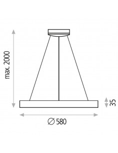 Grace pendant light - ACB