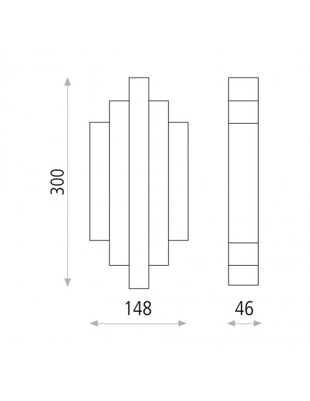 Aplique de pared Robin