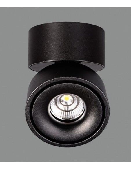 Foco de techo Apex negro