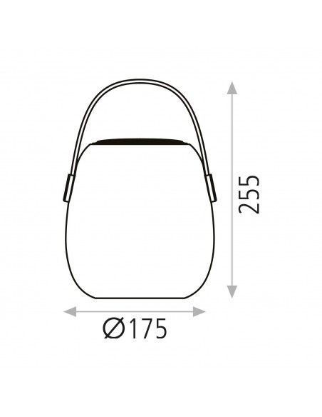 Lámpara portátil Take Me