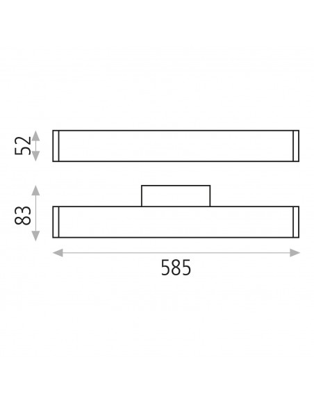 Lámpara para espejos Ura