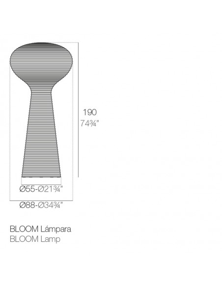 Bloom con cable