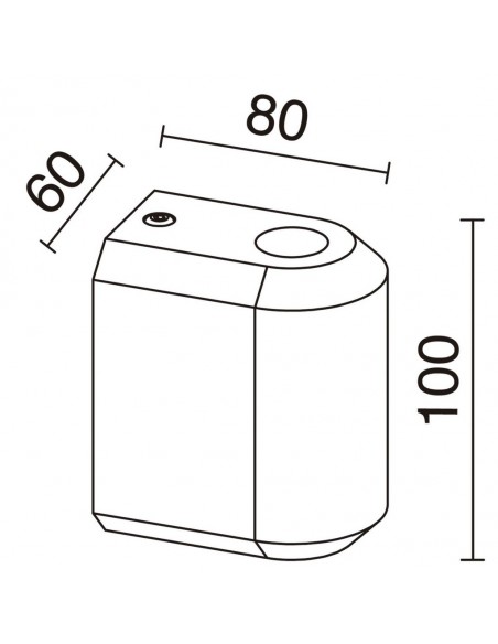 Aplique de pared Nucir