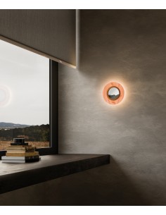 Lens Circular wall light