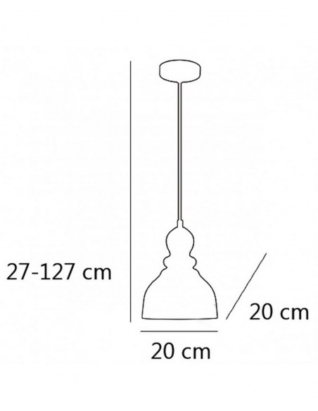 Colgante de techo Sintra 