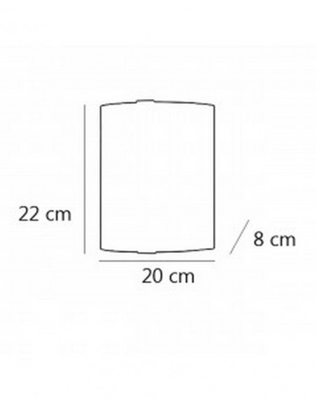 Aplique de pared Garza