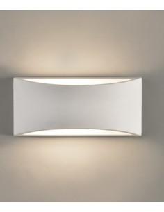 Aplique de pared de escayola blanca – Dana – ACB Iluminación 2