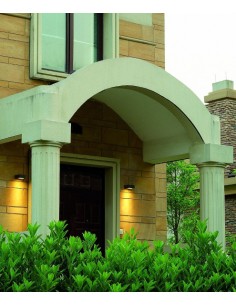 IP54 LED outdoor wall light 3000K - Guiu - Dopo - Novolux