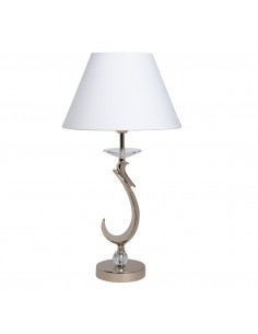 Esbelta table lamp - Pedret Lighting - White lampshade, elegant design