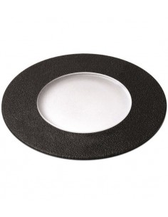 IP67 black resin outdoor walk over light Ø 9,2 cm - Belgrado 9 - Dopo - Novolux