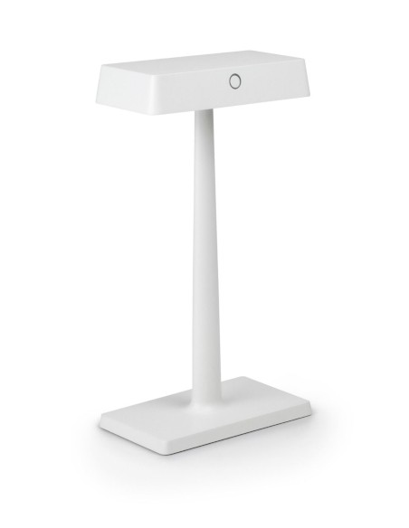 Lámpara portátil de exterior blanca Liss – Novolux Lighting