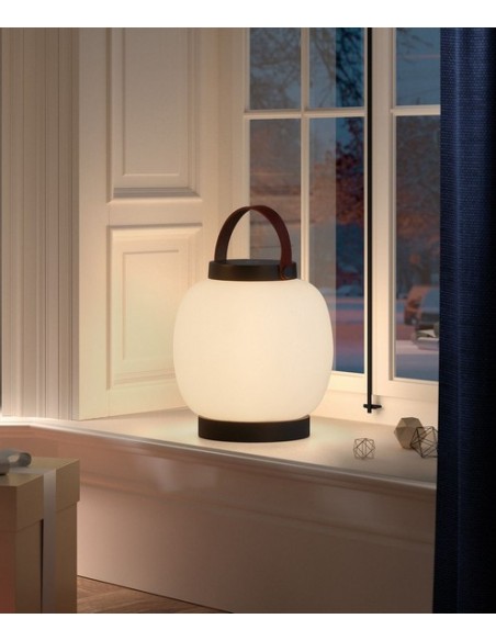 Lámpara portátil de exterior antracita Bubble- Novolux Lighting