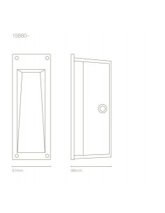 Aplique de Pared Cuadrado Up – 100º – Nexia 2