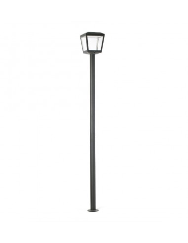 Farola LED gris oscuro – Plaza – Faro