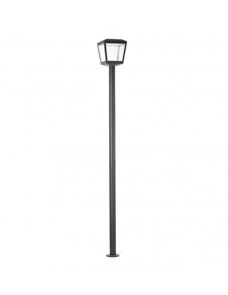 Farola LED gris oscuro – Plaza – Faro