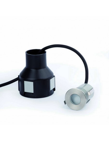 Lámpara empotrable gris disponible dos temperaturas de color – Crosby – Faro