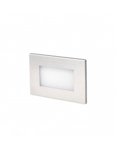 Lámpara LED empotrable de suelo níquel mate – Gron – Faro 2