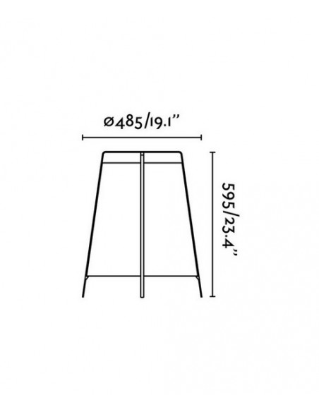 Lámpara de mesa Akane