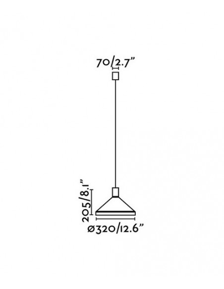 Lámpara de techo Kombo                                             