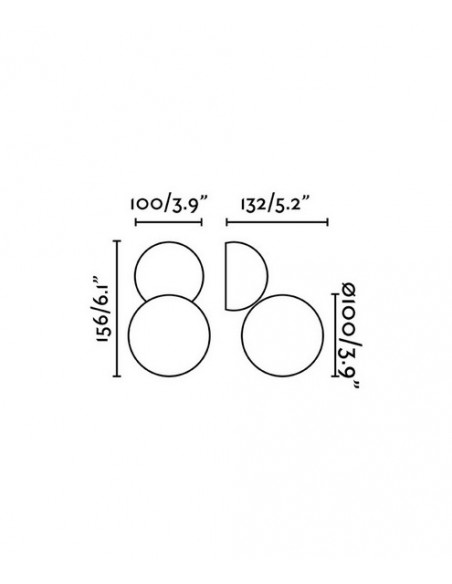 Aplique de pared Joy                                               