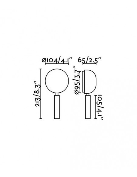 Aplique de pared Press                                             