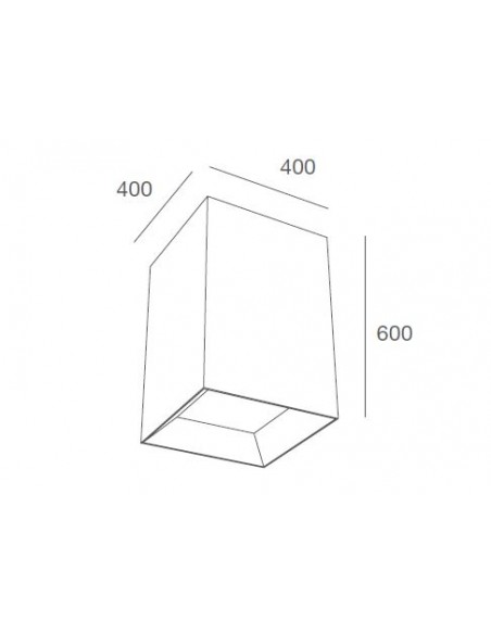 Plafón de techo Volum – Massmi