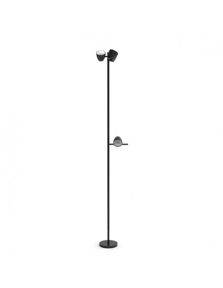 Lámpara de pie LED con luz de lectura – Trio – Pujol Iluminación