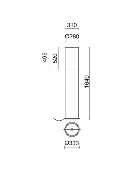 Lámpara de pie Sintra 