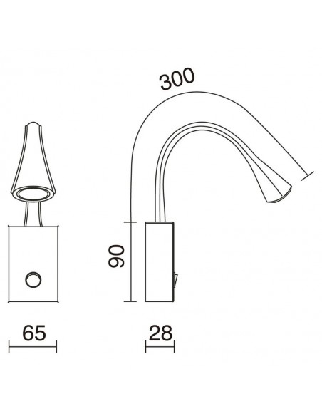 Aplique con lector Skin rojo