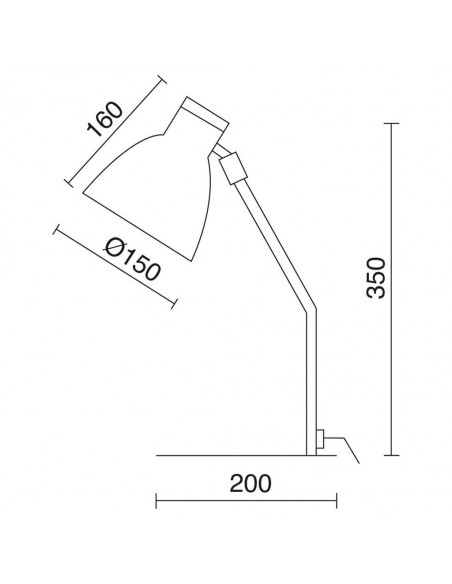 Lámpara de mesa Valan