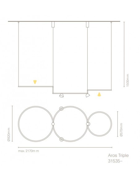 Ventilador de techo acabado madera haya 5 aspas – Vento – Exo – Novolux Lighting