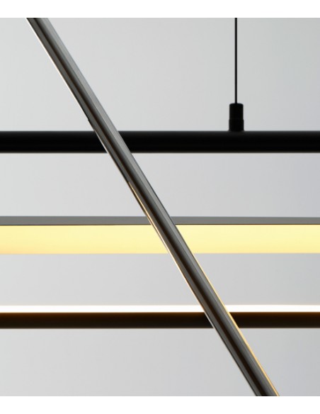 Bow suspension lamp