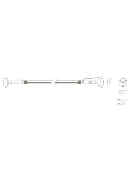 LED Cob Tensor Elegance