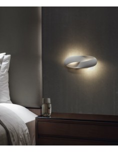 LED white aluminum wall light 3000K - Ribbon - Exo - Novolux