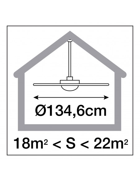 Ventilador de techo acabado madera haya 5 aspas – Vento – Exo – Novolux Lighting